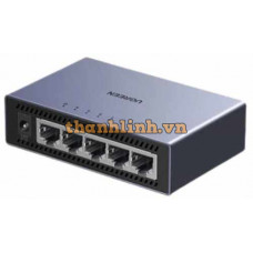 Bộ chia mạng Gigabit 5 cổng dùng chia mạng nội bộ Ugreen 15641EU