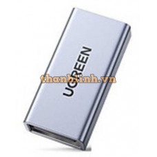 Đầu nối USB 3.0 female/female vỏ nhôm Ugreen 20119 cao cấp
