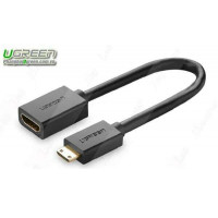 Cáp nối dài Mini HDMI to HDMI dài 20cm chính hãng Ugreen 20137