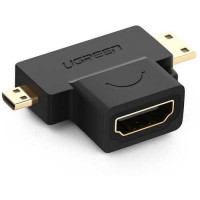 Ugreen Micro HDMI + Mini HDMI Male to HDMI Female 20144