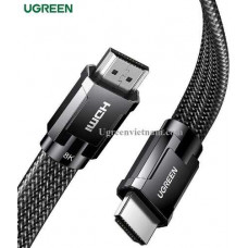 Cáp dẹt bện hợp kim kẽm Ugreen HDMI M/M dài 1m 20220