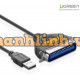 Cáp máy in USB to LPT IEEE 1284 dài 2m chính hãng Ugreen 20225 cao cấp