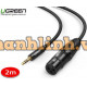 Cáp Micro 3.5mm to XLR âm bọc Nylon dài 2M Ugreen 20244