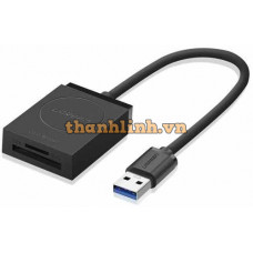 Đầu Đọc Thẻ Ugreen USB 3.0 TF+SD 20250