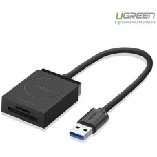 Đầu Đọc Thẻ Ugreen USB 3.0 TF+SD 20250