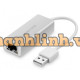 USB 2.0 ra LAN model 20257 vỏ nhôm Ugreen 20257