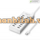 Bộ chia USB 2.0 ra 16 cổng hỗ trợ nguồn ngoài DC 12V Ugreen 20298