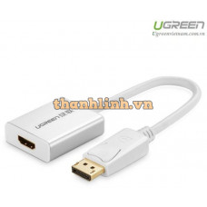 Bộ chuyển đổi cáp DP đực ra HDMI cái model 20411 Ugreen 20411