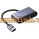 Cáp chuyển đổi USB 3.0 sang HDMI + VGA 1080P/60Hz Ugreen 20518 cao cấp