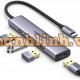 Bộ chia USB Type-C ra 4 cổng USB 3.0 vỏ nhôm Ugreen 20841
