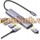 Bộ chuyển đổi Ugreen USB-C sang 4*USB 3.0+HDMI 4K@60Hz 20955
