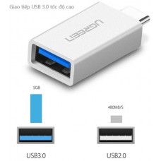 Đầu chuyển đổi USB Type-C to USB 3.0 (OTG) Ugreen 30155 chính hãng
