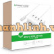 Ugreen 30222 0,5M Màu Trắng USB 2.0 Hub 4 Port With Power Port