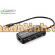 USB-C ra 4 Port USB 3.0 Hub model 30289 đen Ugreen 30289
