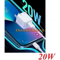 Bộ sạc nhanh Ugreen USB-C 20W kèm cáp 30313