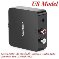 Bộ chuyển đổi Digital to Analog Audio model 30523 đen UK model Ugreen 30909
