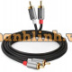 Cáp âm thanh RCA 2-2 dài 1.5m Ugreen 30804