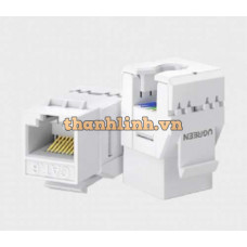 Ugreen 30844 180 độ Màu Trắng Đầu nối mạng RJ45 CAT6 UTP