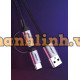 Cáp sạc, dữ liệu 2 in 1 USB A sang USB Micro + Type-C dài 1M Ugreen 30875 Sạc nhanh, bện dù, cao cấp
