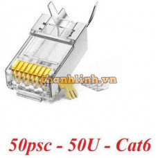 Ổ cắm dạng mô-đun Ugreen Cat6 UTP RJ45 50 cái 30899