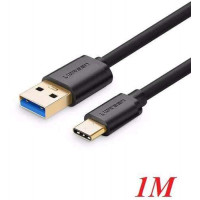 Ugreen 30934 1M cáp USB Type-C ra USB 3.0 sạc nhanh 3A và truyền dữ liệu 5gbps US184 20030934
