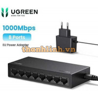 Switch chia mạng 8 cổng LAN Gigabit RJ45 10/100/1000Mbps Ugreen 35499EU CM834
