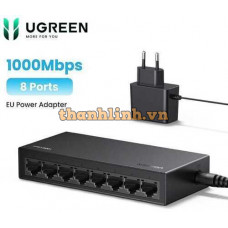 Switch chia mạng 8 cổng LAN Gigabit RJ45 10/100/1000Mbps Ugreen 35499EU CM834
