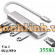Hub Revodok USB Type-C 5 trong 1 ra HDMI 4K@30Hz, USB 3.0, Sạc PD 100W Ugreen 35580 cao cấp