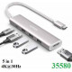 Hub Revodok USB Type-C 5 trong 1 ra HDMI 4K@30Hz, USB 3.0, Sạc PD 100W Ugreen 35580 cao cấp