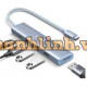 Bộ chuyển đổi USB-C sang 3*USB 3.0+HDMI+USB-C hỗ trợ 4K Ugreen 35581
