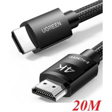 Cáp HDMI Ugreen 4K Male to Male Braided 20m 40106