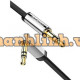Cáp âm thanh góc 3.5mm thẳng Ugreen 1.5m (Đen) 40185