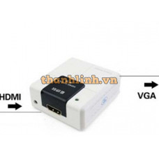Ugreen 40209 Màu Trắng Bộ Chuyển Đổi Hdmi To Vga Có Audio 3 5Mm kèm dây cấp nguồn 40209 20040209