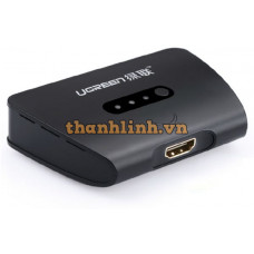 Bộ gộp tín hiệu HDMI 3 vào 1 ra chuẩn 1.4 hỗ trợ 3D full HD Ugreen 40215 chính hãng