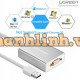 Cáp chuyển đổi USB to VGA chính hãng Ugreen 40244 cao cấp