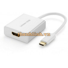 Cáp chuyển đổi USB-C to HDMI chính hãng Ugreen 40273 hỗ trợ 4k*2K cao cấp