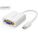 Bộ chuyển đổi USB-C ra VGA model 40274 trắng 15cm Ugreen 40274