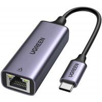 Cáp chuyển USB Type-C sang Lan 10/100/1000Mbps Ugreen 40322 vỏ nhôm Chính Hãng