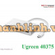 Chuyển Type-C ra VGA+3 USB 3.0 HUB model trắng 15cm Ugreen 40375