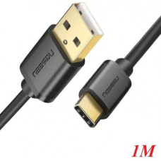 Ugreen 40553 1m màu đen cáp USB Type-C sạc nhanh và truyền dữ liệu US141 20040553