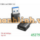 Đầu chuyển đổi USB-A sang USB-C chuẩn 3.1 tốc độ 10Gbps hỗ trợ sạc 3A Ugreen 45275 cao cấp (2pcs)