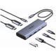 Bộ chuyển đổi USB-C sang USB-C PD+2USB-A 3.2+2USB-C 3.2+2HDMI hỗ trợ 4K Ugreen 45379