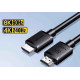 Cáp HDMI 2.1 dài 1M 8K@60Hz 48Gbps hỗ trợ HDR eARC Ugreen 45430 cao cấp