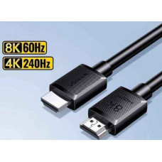 Cáp HDMI 2.1 dài 10M 8K@60Hz 48Gbps hỗ trợ HDR eARC Ugreen 45436 cao cấp