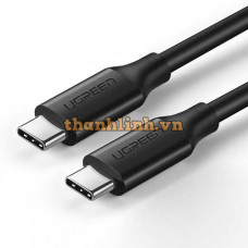 Ugreen 50232 1m 3.1 gen 2 Cáp Usb 2 đầu Type-C 5A hợp kim mạ nickel US266 20050232