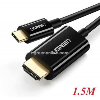 Ugreen 50357 1,5M màu đen cáp USB Type-C ra HDMI 2K 4K