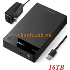 Ugreen 50423 hỗ trợ 16TB hộp đựng ổ cứng 3,5