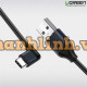 Ugreen 50521 1M Dây USB sang USB-C vuông góc US274 20050521
