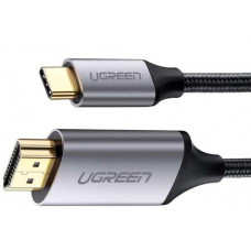 Cáp chuyển đổi USB Type-C sang HDMI hỗ trợ 4K@60Hz dài 2m chính hãng Ugreen 50571
