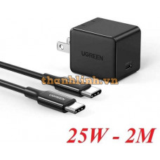 Bộ Sạc Nhanh Ugreen PD + Cáp USB US 50576